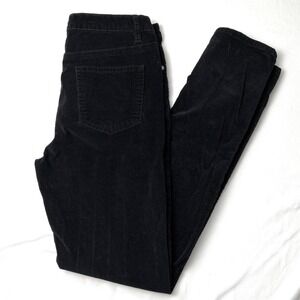 Buffalo David Bitton Mid Rise Marvel Stretch Skinny Velvet Women Size 6/28 Black